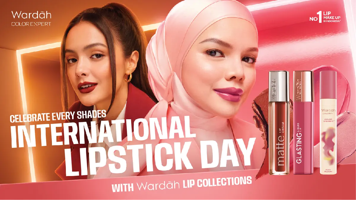 Lipstik terbaru Wardah Sambut Hari Lipstik Internasional